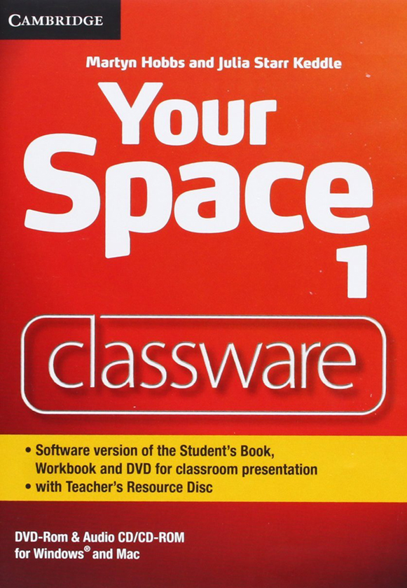 [object Object] «Your Space Level 1 Classware DVD-ROM with Teacher's Resource Disc», авторів Мартін Хоббс, Джулія Старр Кеддл - фото №1