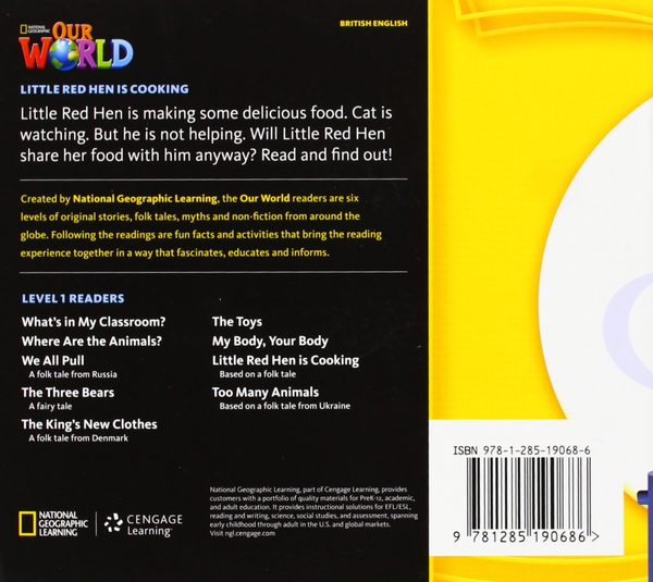 Бумажная книга «Our World 1: Little Red Hen is Cooking Reader» - фото №1