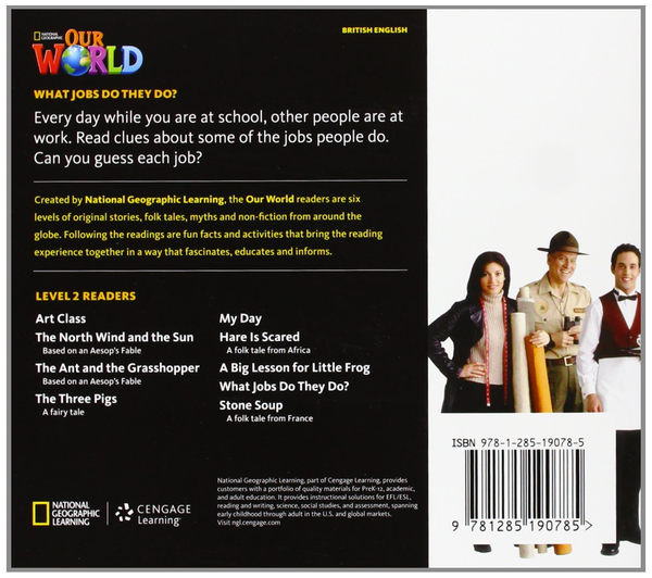 Паперова книга «Our World 2 : What Jobs Do They Do Reader» - фото №1