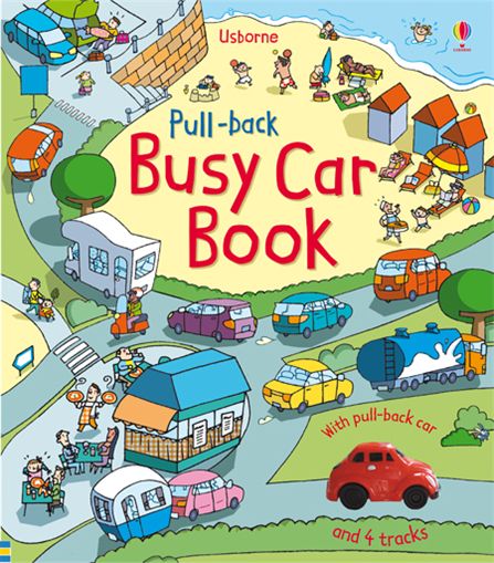 Паперова книга «Pull-Back: Busy Car», автор Фіона Вотт - фото №1