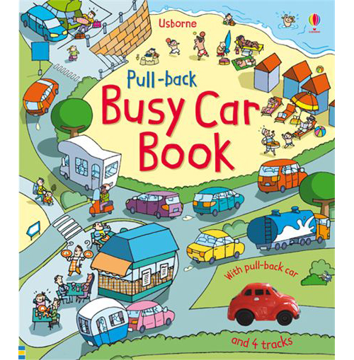 Паперова книга «Pull-Back: Busy Car», автор Фіона Вотт - фото №1
