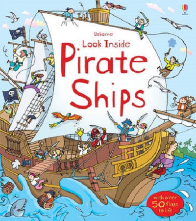 Бумажная книга «Look Inside a Pirate Ship», авторов Минна Лейси, Стефано Тонетти - фото №1