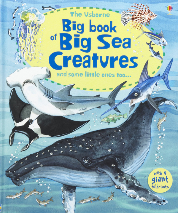 Паперова книга «Big Book of Sea Creatures», автор Мінна Лейсі - фото №1