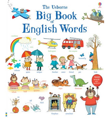 Бумажная книга «Big Book of English Words», автор Майри Маккиннон - фото №1