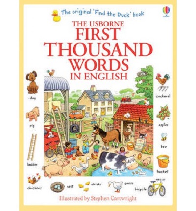 Бумажная книга «First Thousand Words in English», автор Хизер Амери - фото №1