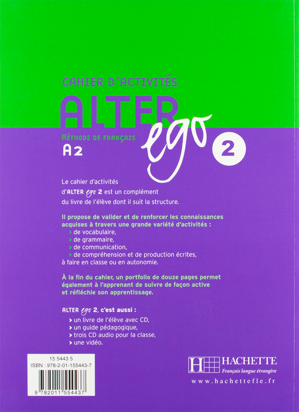 [object Object] «Alter Ego: Methode de Francais A2 Cahier D'Activites (2)», авторів Енні Берет, Кетрін Гюґо - фото №3 - мініатюра
