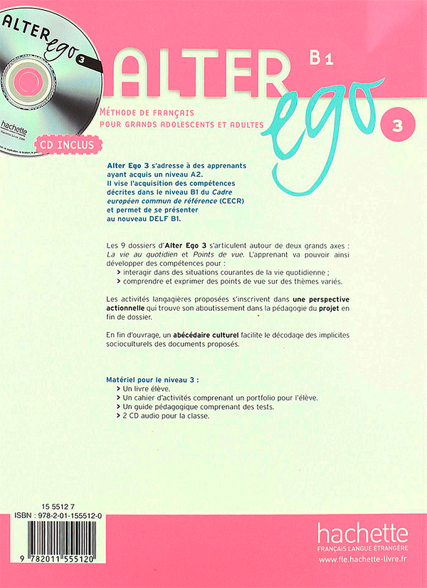[object Object] «Alter Ego 3: Methode de Francais With CD (Audio)», автор Кетрін Доллез - фото №3 - мініатюра