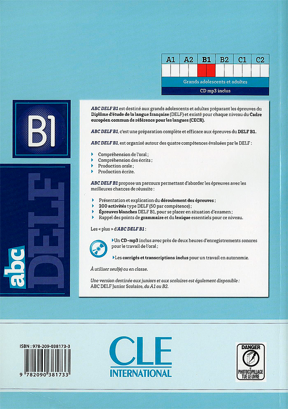 Бумажная книга «ABC Delf: Livre de l'Eleve + CD MP3 (French Edition)», авторов Коринн Кобер-Кляйнерт, Мари-Луиза Паризет - фото №1