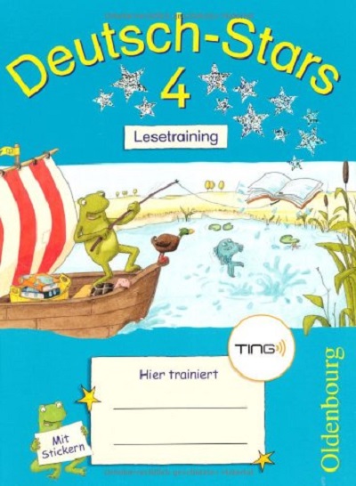 Паперова книга «Deutsch-Stars 4 Lesetraining», авторів Корнелія Шолтес, Урсула фон Кестер, Аннет Вебер Бергер - фото №1