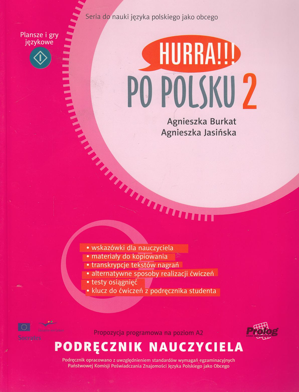 Бумажная книга «Hurra!!! Po Polsku 2. Podrecznik nauczyciela», авторов Агнежка Буркат, Агнежка Ясинска - фото №1