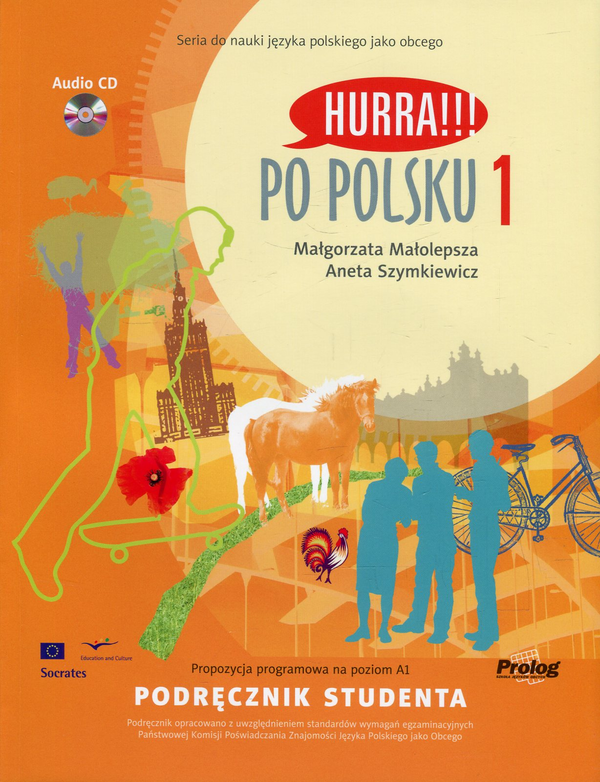 [object Object] «Hurra!!! Po Polsku 1. Podrecznik studenta (+ CD-ROM)», авторів Малгожата Малолепша, Анета Шімкевіч - фото №1