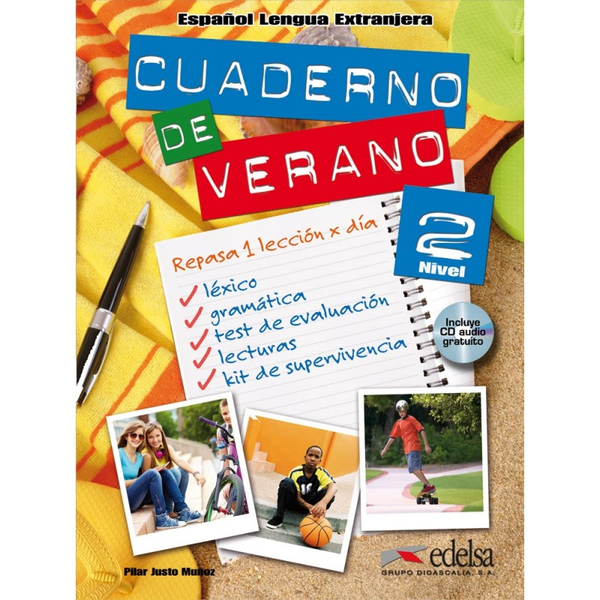 Паперова книга «Cuaderno De Verano: Libro + CD Nivel 2 (A2)», автор Пілар Джусто Мунос - фото №1