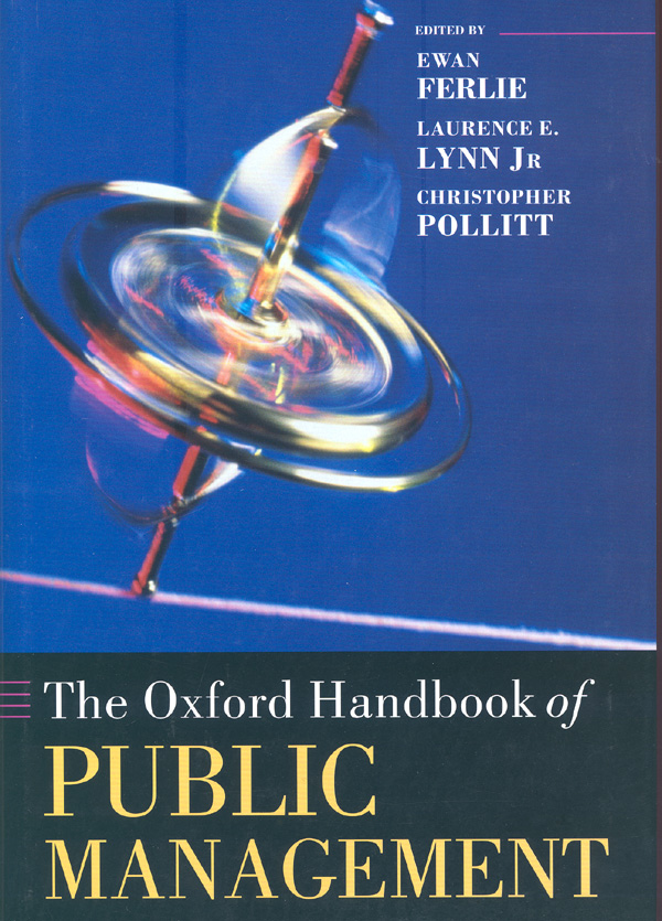 Паперова книга «Oxford Handbook of Public Management», автор Еван Ферлі - фото №1