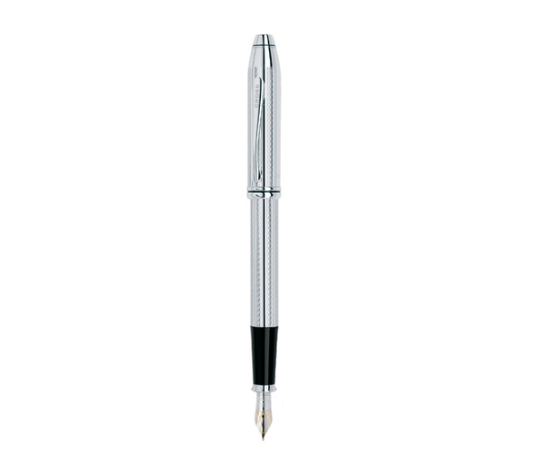  «Перова ручка Cross Townsend Platinum Plated FP (Cr00461dr)» - фото №1