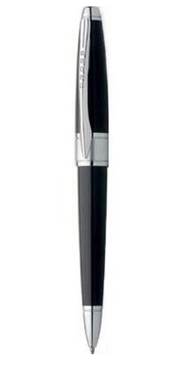  «Шариковая ручка Cross Apogee Black RT BP (Cr01222)» - фото №1