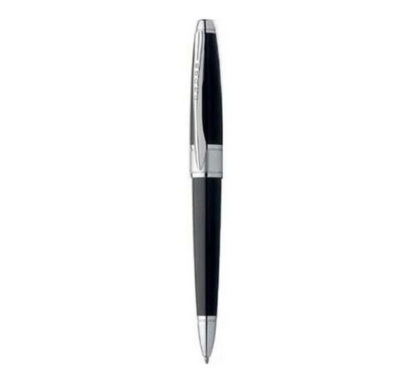  «Шариковая ручка Cross Apogee Black RT BP (Cr01222)» - фото №1