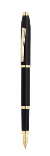  «Перьевая ручка Cross Century II Classic Black FP F (Cr25090f)» - фото №1