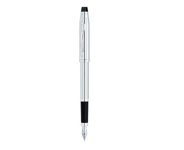  «Перьевая ручка Cross Century II Lustrous Chrome FP F (Cr35090f)» - фото №1