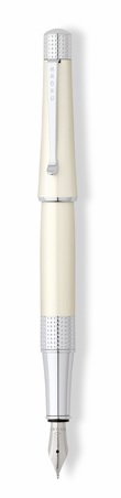  «Перова ручка Cross Beverly Pearlescent White Lacquer FP M (Cr04962ms)» - фото №1