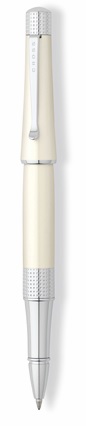  «Ручка ролер Cross Beverly Pearlescent White Lacquer RB (Cr04952)» - фото №1