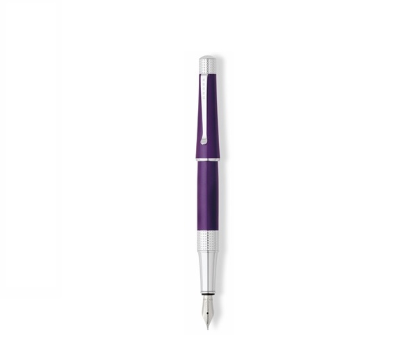  «Пір'яна ручка Cross Beverly Purple Lacquer FP M (Cr04967ms)» - фото №1