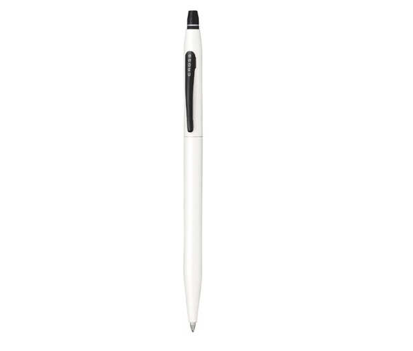  «Ручка ролер Cross Click Pearlescent White RB (Cr06253)» - фото №1