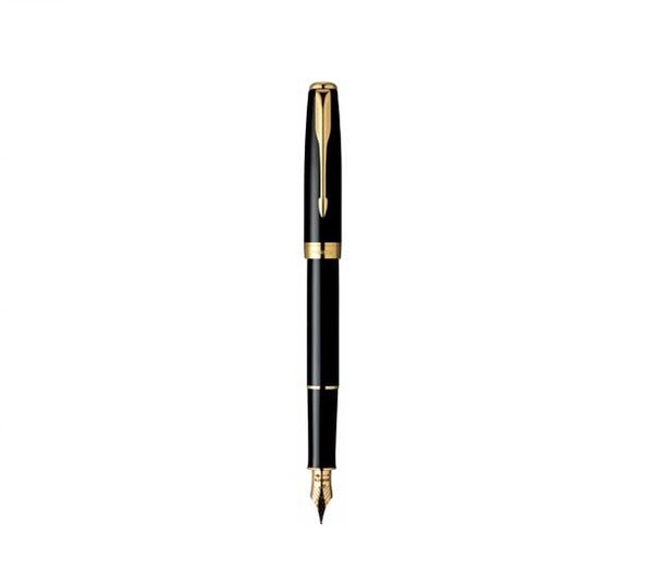  «Перьевая ручка Parker Sonnet Laque Black FP F (85 812)», бренда Parker - фото №1