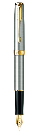  «Перьевая ручка Parker Sonnet S/S GT FP F (84 512)», бренда Parker - фото №1