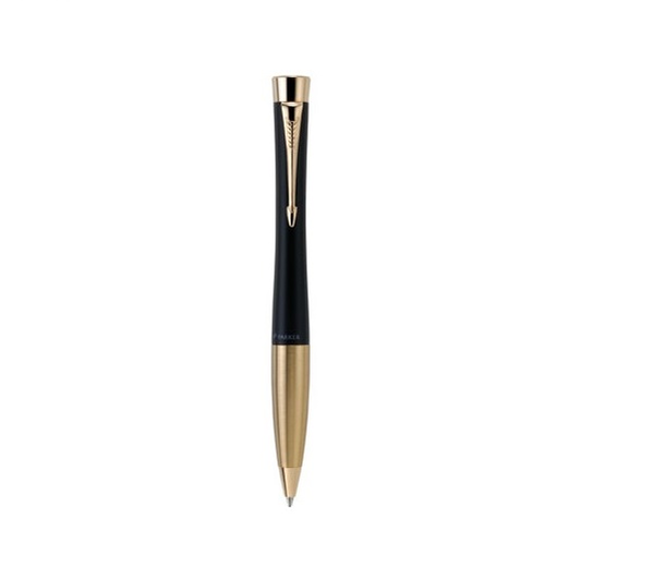  «Шариковая ручка Parker Urban Muted Black GT BP (20 232Ч)», бренда Parker - фото №1