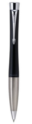  «Шариковая ручка Parker Urban Muted Black CT BP (20 232В)», бренда Parker - фото №1