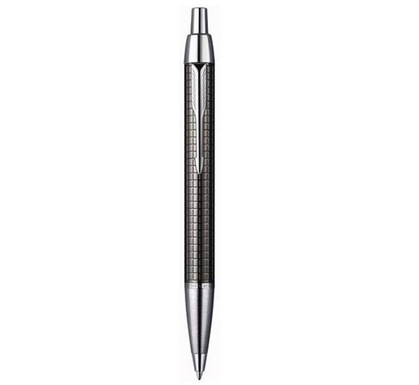  «Шариковая ручка Parker IM Dark Gun Metal Chiselled BP (20 432D)», бренда Parker - фото №1