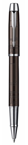  «Ручка ролер Parker IM Brown Metallic RB (20 422K)», бренду Parker - фото №1