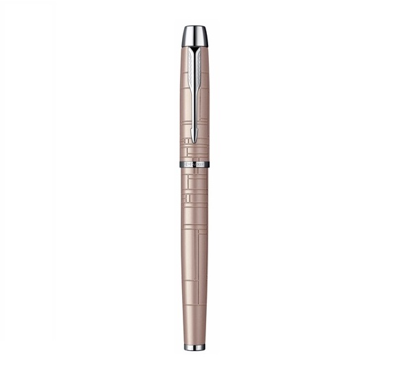  «Перьевая ручка Parker IM Metallic Pink FP F (20 412P)», бренда Parker - фото №1