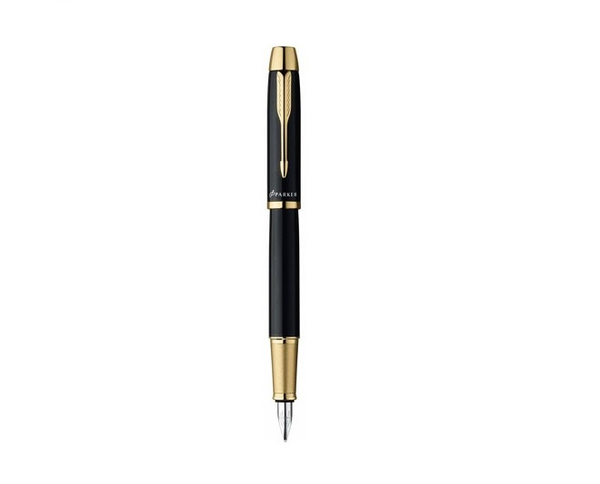  «Перьевая ручка Parker IM Black GT FP F (20 312Ч)», бренда Parker - фото №1