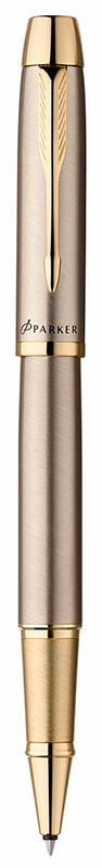  «Ручка ролер Parker IM Brushed Metal GT RB (20 322T)», бренду Parker - фото №1