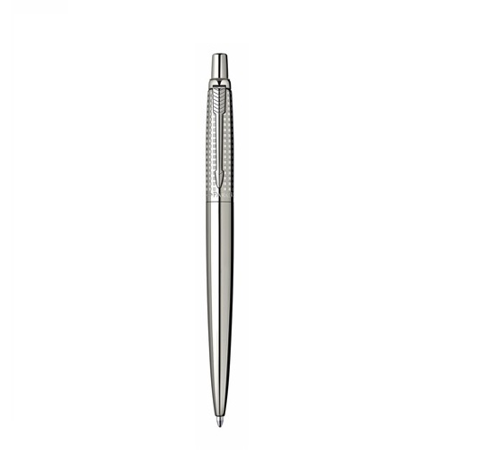  «Ручка шариковая Parker Vector+Jotter Shiny SS Chiselled BP (15 332S)», бренда Parker - фото №1