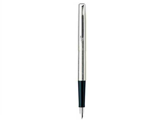  «Перова ручка Parker Jotter SS CT FP M (13 312)», бренду Parker - фото №1
