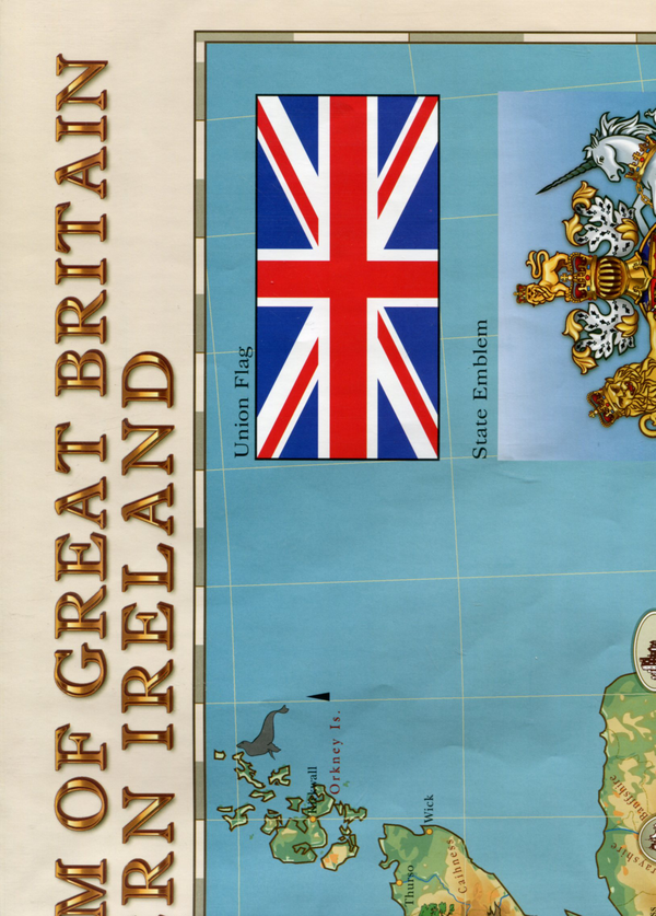 Паперова книга «Great Britain. Велика Британія. Плакат» - фото №1