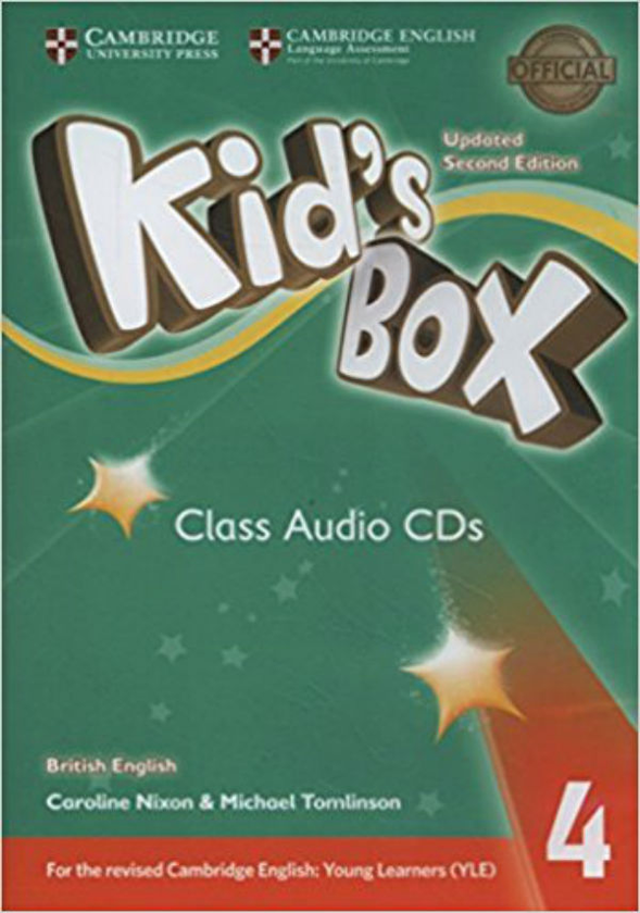 Бумажная книга «Kid's Box Updated Second edition 4 Class Audio CDs (3)», авторов Кэролайн Никсон, Майкл Томлинсон - фото №1