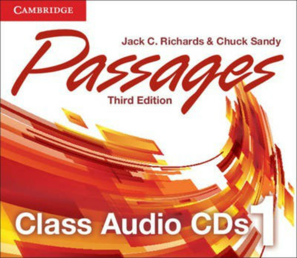 Паперова книга «Passages 3rd Edition 1 Class Audio CDs (3)», авторів Чак Сенді, Джек Річардс - фото №1