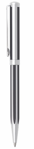  «Шариковая ручка Sheaffer Intensity Deep Violet Striped CT BP (Sh923225)», бренда Sheaffer - фото №1