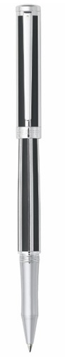  «Ручка ролер Sheaffer Intensity Jet Black Striped CT RB (Sh923315)», бренду Sheaffer - фото №1