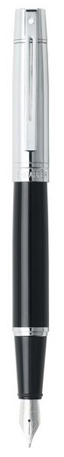  «Перьевая ручка Sheaffer Gift Collection Chrome and Glossy Black CT FP M (Sh931404)», бренда Sheaffer - фото №1