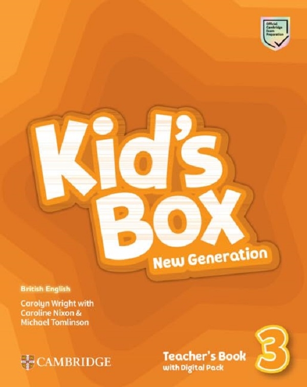 Бумажная книга «Kid's Box New Generation 3 Teacher's Book with Digital Pack», авторов Кэролайн Никсон, Майкл Томлинсон, Кэролайн Райт - фото №1