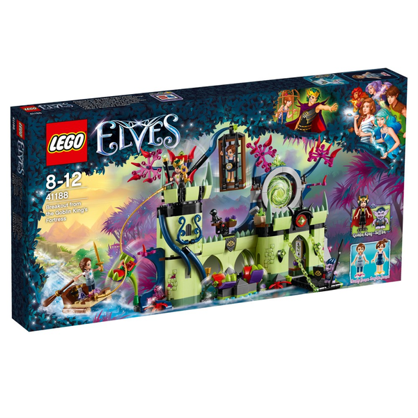  «Конструктор LEGO Elves Побег из крепости Короля гоблинов (41188)», бренда LEGO - фото №1