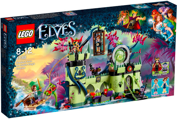  «Конструктор LEGO Elves Побег из крепости Короля гоблинов (41188)», бренда LEGO - фото №1