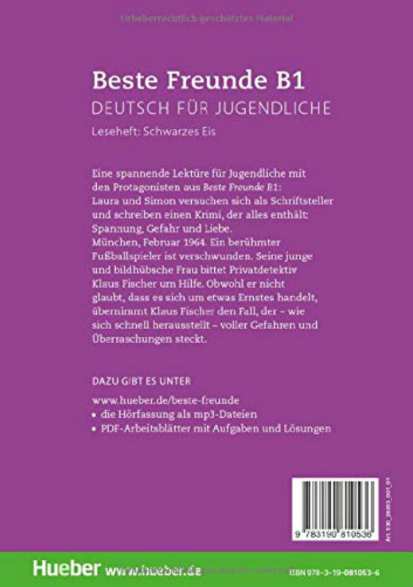 Паперова книга «Beste Freunde: Schwarzes Eis» - фото №1