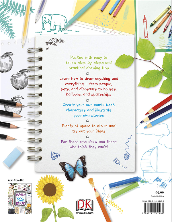 Паперова книга «How to Draw» - фото №1