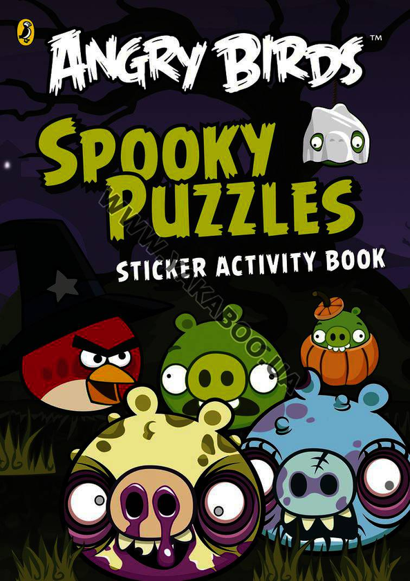 Паперова книга «Angry Birds: Spooky Puzzles Sticker Activity Book» - фото №1