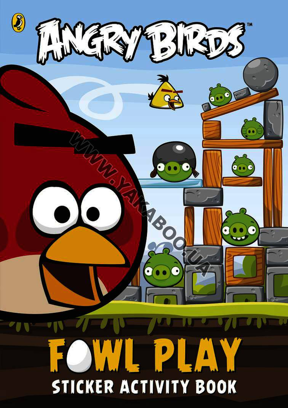 Бумажная книга «Angry Birds: Fowl Play Sticker Activity Book» - фото №1